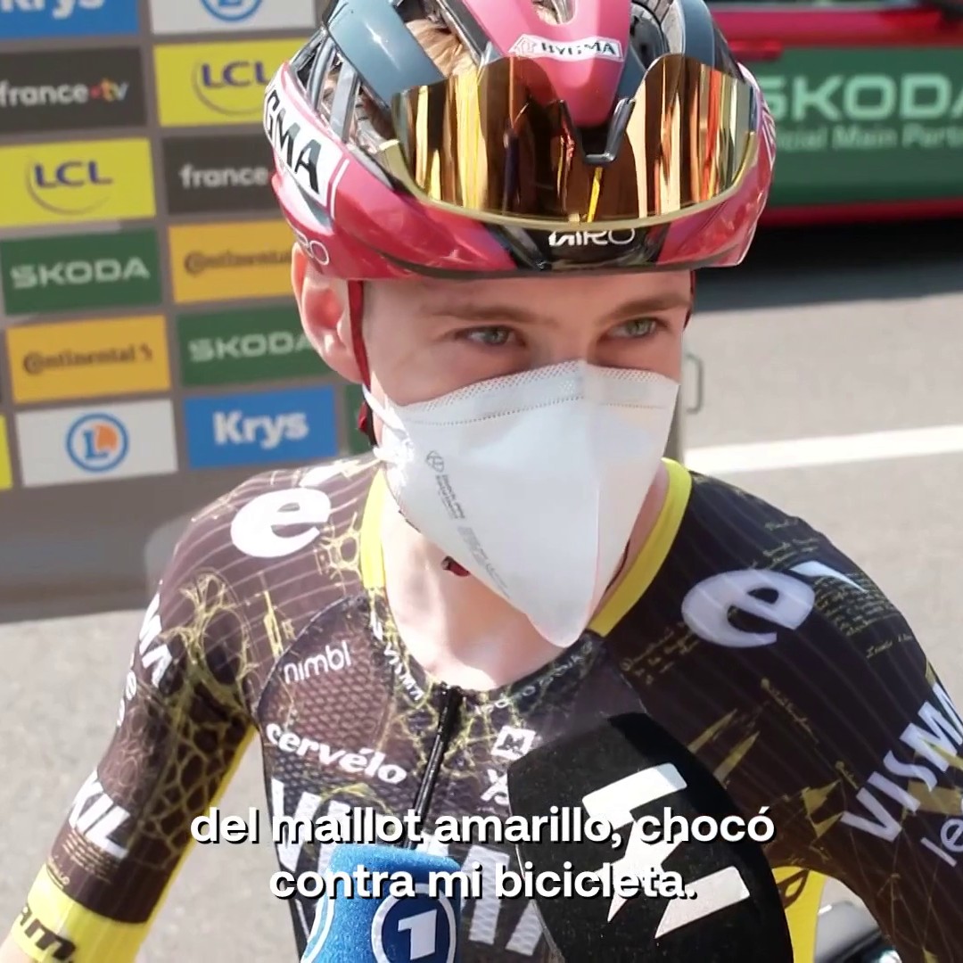 🎙️ Jonas Vingegaard, en Eurosport antes de la mítica subida al Tourmalet: 💛 "Probablemente tuvo uno de los momentos más especiales de mi carrera en mi victoria en la vuelta" 🧨 "Espero un día difícil (...) Espero fuegos artificiales para hoy" #TDF2026 | #LaCasadelCiclismo