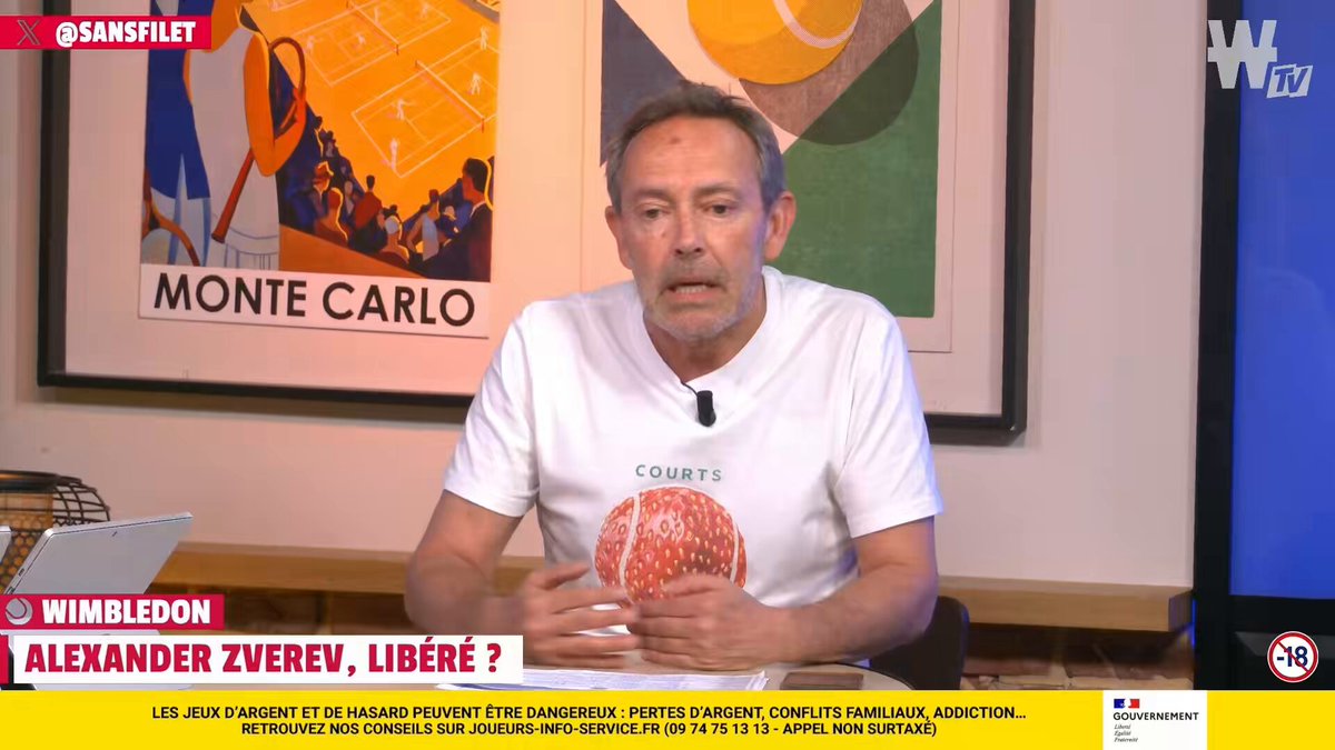 🤩 "Il est évident que cette victoire à Paris a fait un bien fou à Zverev. Il a perdu 1 match en GC cette année sur 18 ! Automatiquement il rêve d'un doublé Paris-Wimbledon. C'était inimaginable et maintenant on se demande s'il ne va pas finir N°1 mondial." 🗣️ Benoit Maylin