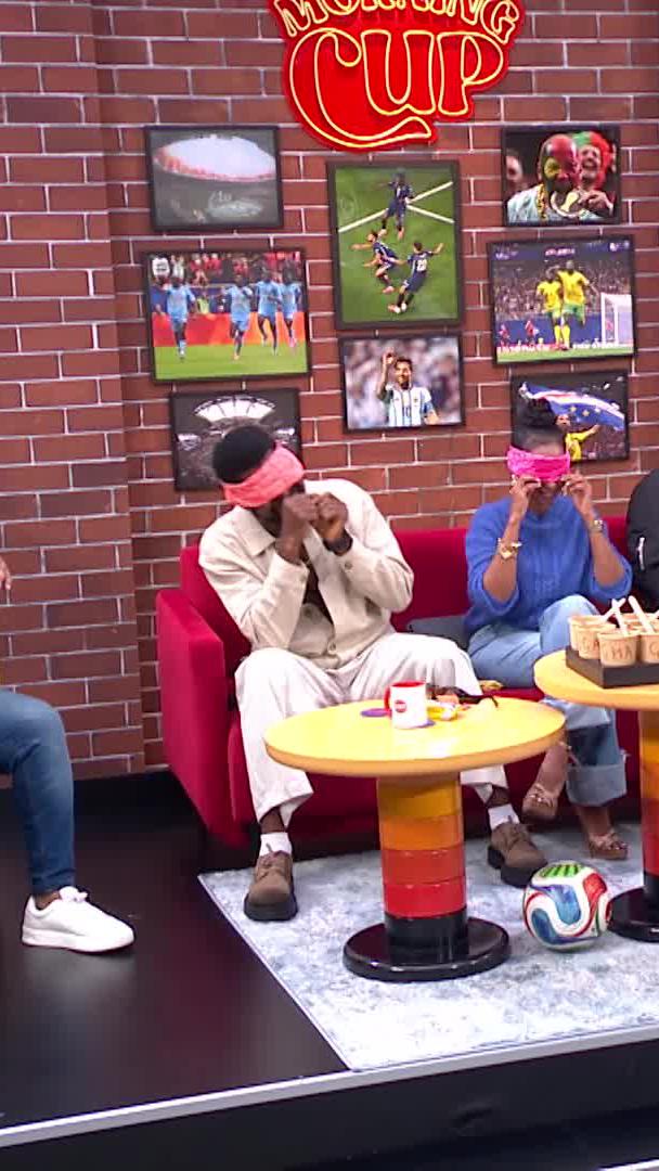 The most chaotic jollof rice tasting ever! 😂🤤 Which country do you think won? 👀 #TheMorningCup #DStvFIFAWorldCup2026
