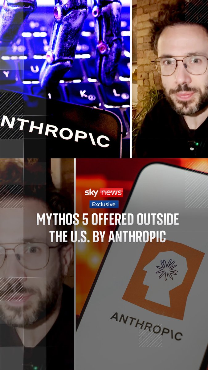 Anthropic say "we have begun the rollout of Mythos 5 to governments outside the United States." Rowland Manthorpe looks at who has access to what could be the world's most powerful AI. Watch Rowland Manthorpe's exclusive report:
