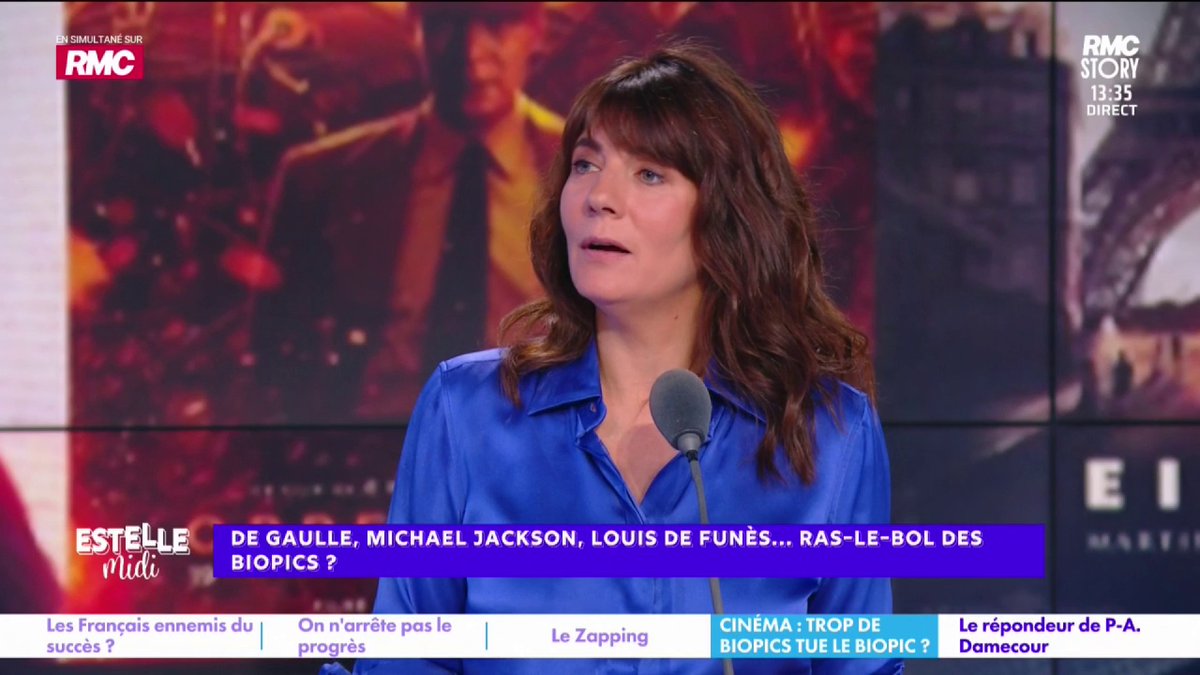 🎬 Ras-le-bol des biopics ? 🎙️Estelle Denis : "Ce n'est pas la vraie vie de Michael Jackson dans le film ! On le voit juste toucher des peluches ! Le reste n'est pas dans le film, c'est quand même un problème ! S'ils édulcorent la suite comme ils ont édulcoré la première partie"