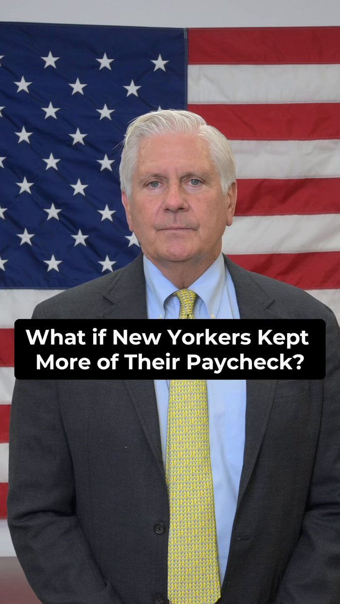 The days of Kathy Hochul treating taxpayers like an ATM are over. When I'm Governor, my priority will be making New York affordable again. That starts with the largest middle-class tax cut in state history because hardworking New Yorkers deserve to keep more of what they earn. Lower taxes. Lower costs. A stronger New York.