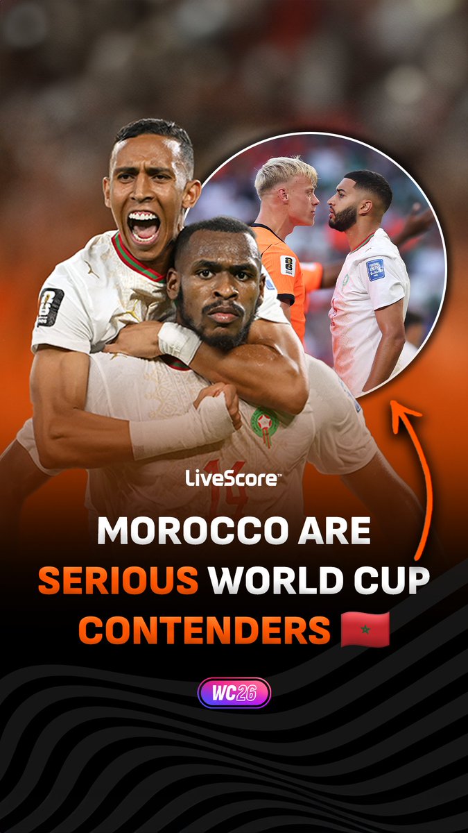 The World Cup has a problem, Morocco are unbeaten is 34 games and face France in the quarter finals tonight 🇲🇦📈