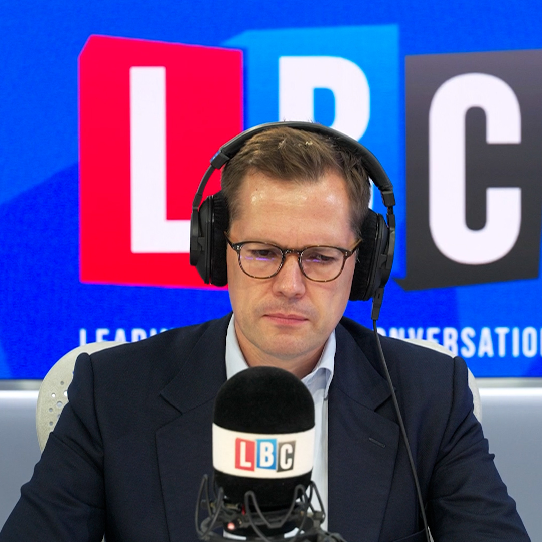‘I think you should begin with an apology…’ Robert Jenrick apologises to caller Harry for ‘flooding the country with cheap labour’.