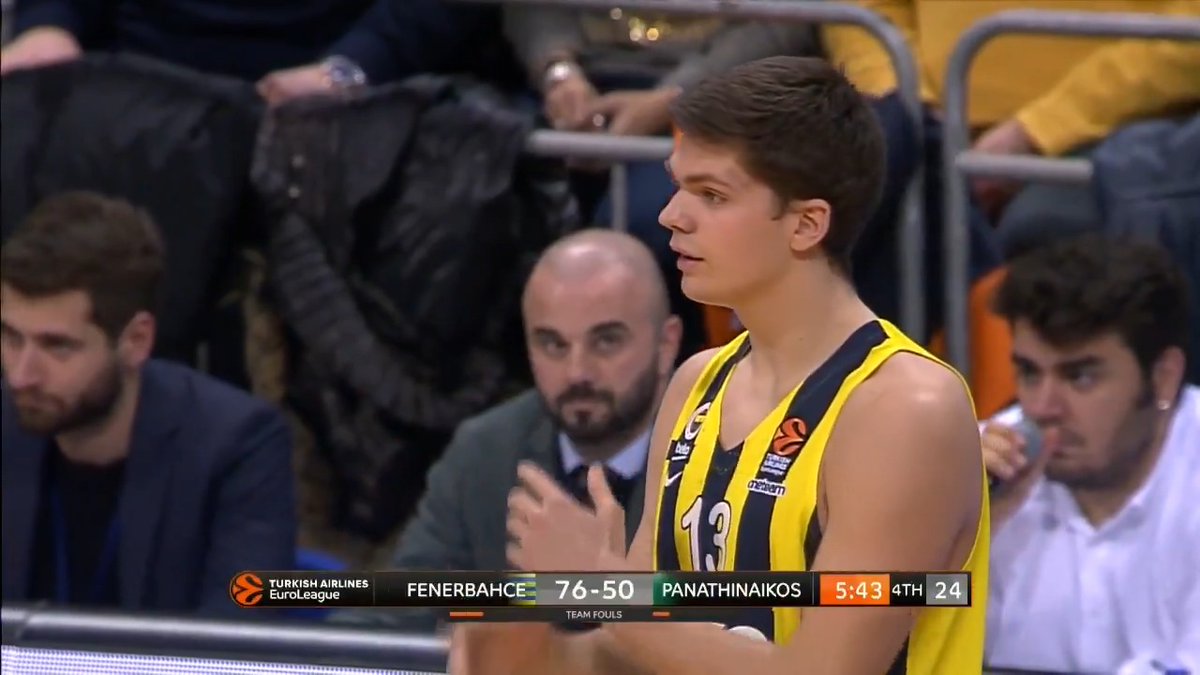 8th of February 2019 🗓️ A baby faced Tarık Biberovic makes his EuroLeague debut, excited to play the game he loves!