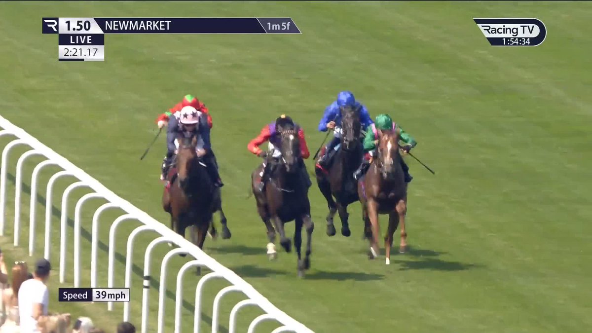 A Royal winner! ๐ Point Of Law lands the Bahrain Trophy Stakes for John and Thady Gosden under James Doyle ๐ Bahrain Turf Club | Newmarket Racecourses