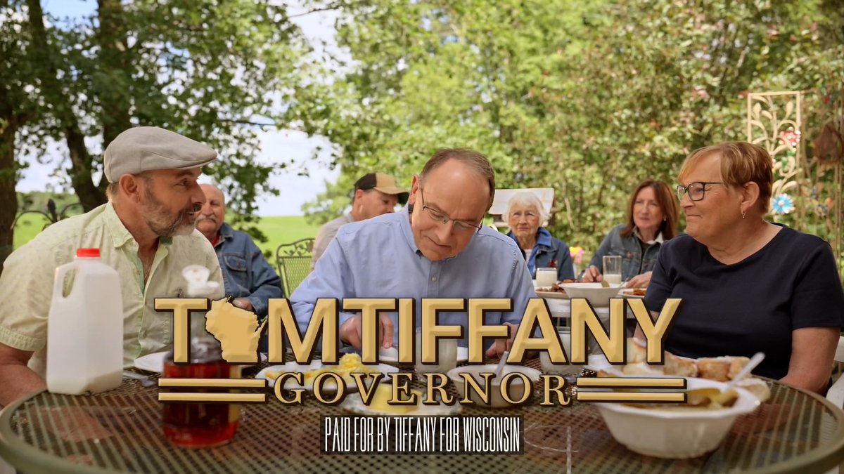 🚨We're serving up our new statewide ad, Breakfast with the Tiffanys. On the menu is a common-sense agenda to make Wisconsin affordable: end the 400-year property tax hike, require healthcare price transparency, stop Wall Street from buying our homes, and audit state government.