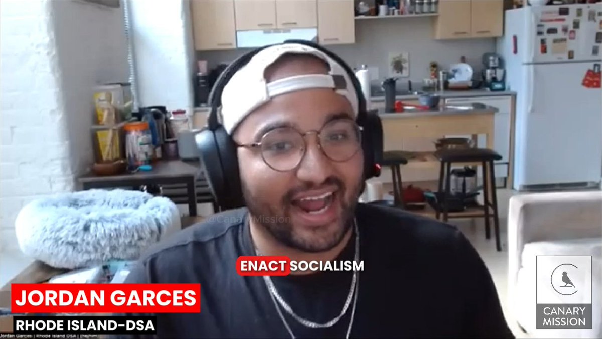 Jordan Garces of Rhode Island DSA: “We’re here to overthrow the entire capitalist state.”