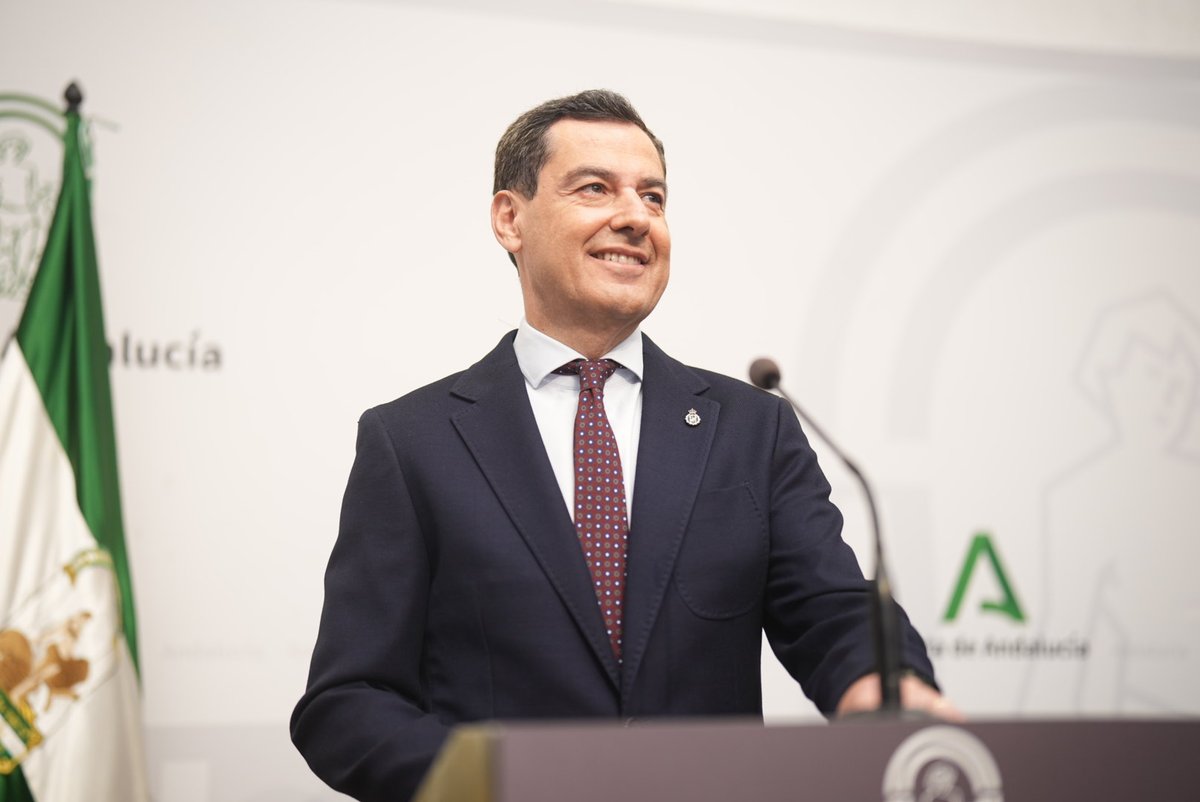 El nuevo Gobierno andaluz viene a sumar, no va a dar pasos atrás. La vía andaluza es innegociable. Frente a quienes alimenten el ruido, responderemos con hechos y una defensa inquebrantable de la convivencia.