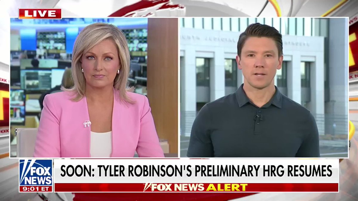 Prosecutors are expected to play a recorded interview with Tyler Robinson's former roommate and lover, Lance Twiggs, who allegedly told investigators Robinson admitted to killing Charlie Kirk, though the defense wants parts of it removed. The court also reviewed new video showing Robinson turning himself in at the Washington County Sheriff's Office with his parents and a family friend. | Matt Finn America's Newsroom