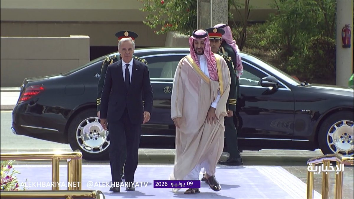 ولي العهد الأمير محمد بن سلمان يستقبل في قصر السلام بجدة رئيس وزراء كندا ويقيم له مراسم استقبال رسمية #رئيس_وزراء_كندا_في_السعودية