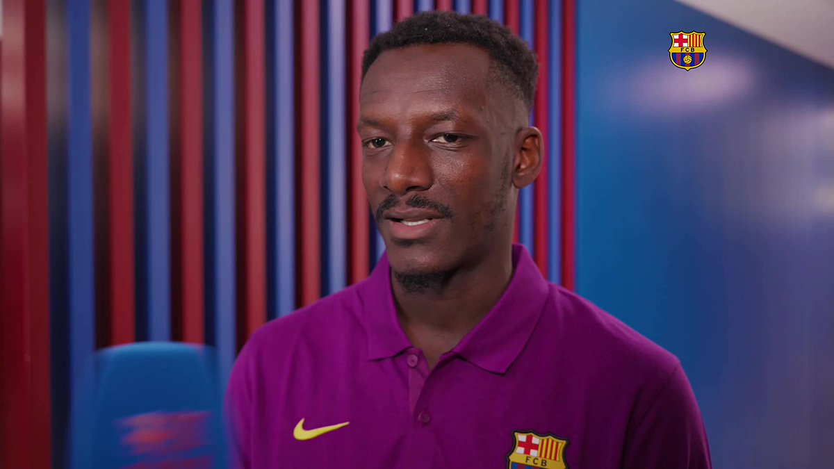 🔊 Souheil Mouhoudine: "Estic molt content de ser aquí i espero adaptar-me ràpid. Vinc al Barça per ajudar l’equip en tot el que faci falta, des de defensar fins a fer gols"
