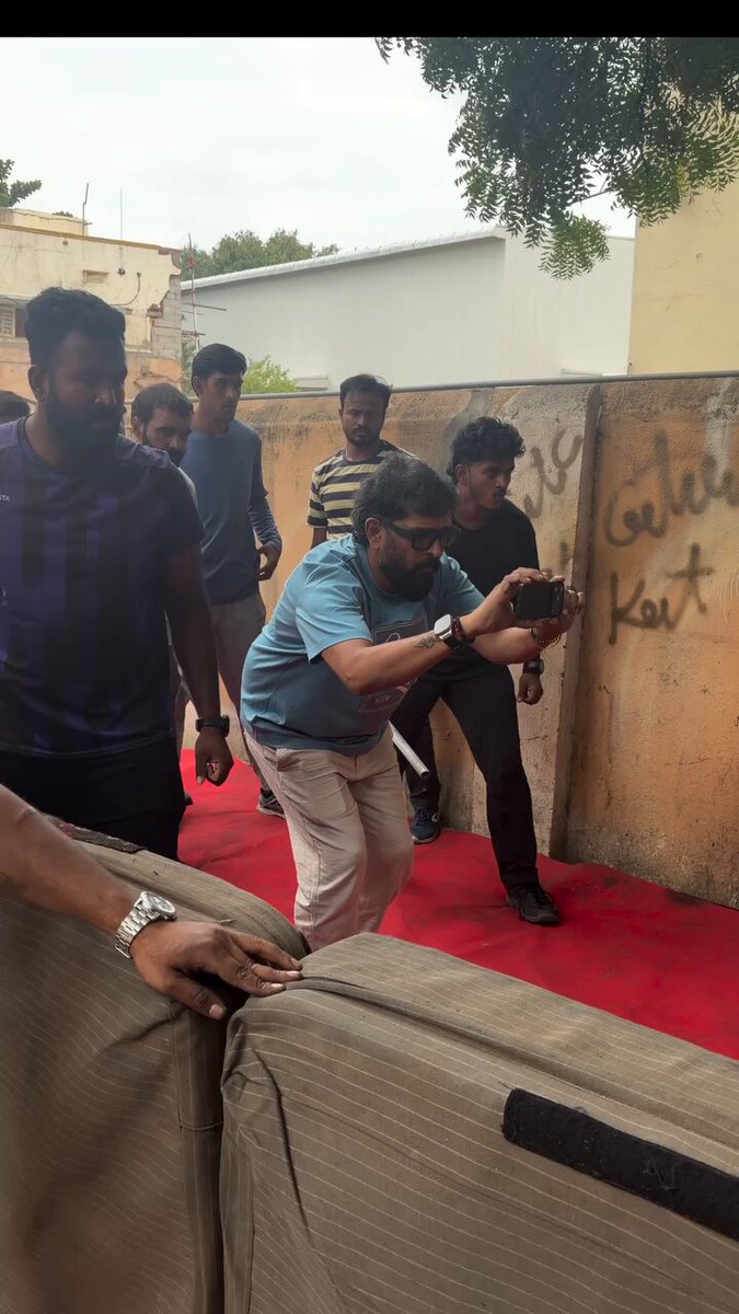 Preparing for a huge Action Sequence for #NBK111 - Fight Master Ravi Varma via Insta #NandamuriBalakrishna