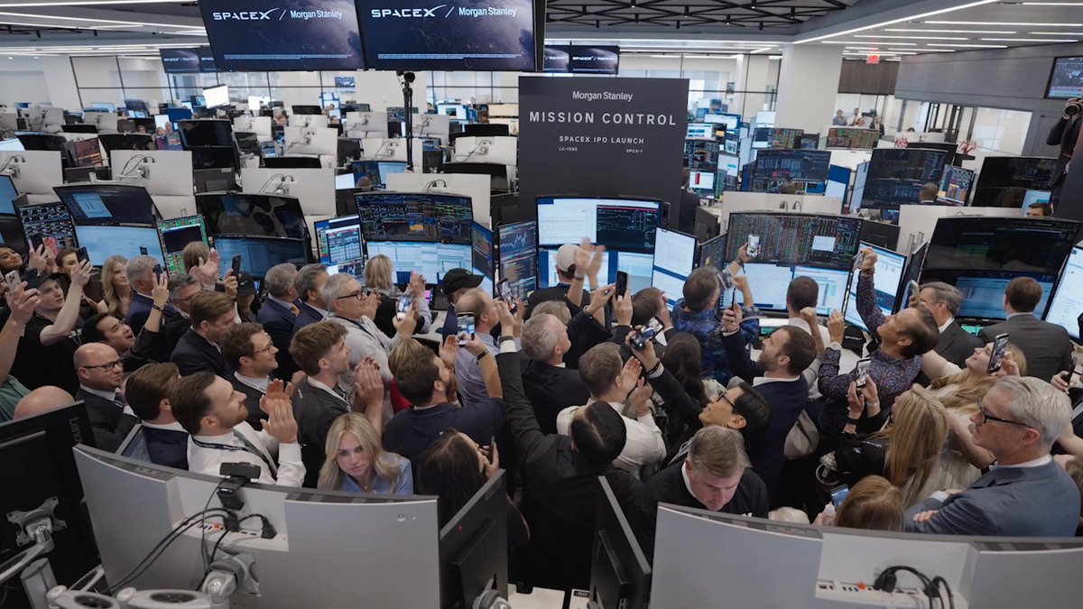 Years of innovation, execution and growth led to this moment. Watch highlights from SpaceX's first day of trading and Morgan Stanley's role in helping guide its journey to the public markets.