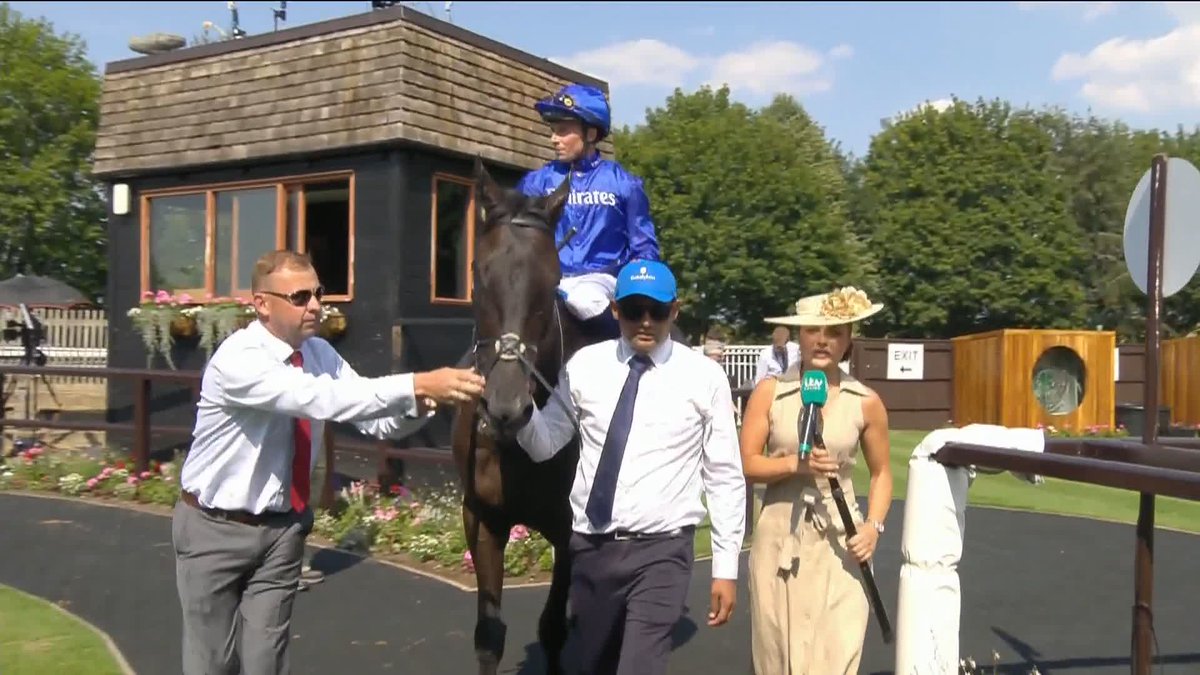 "He's a very special horse, people deserve to see him." A very proud William Buick on Rebels Romance.
