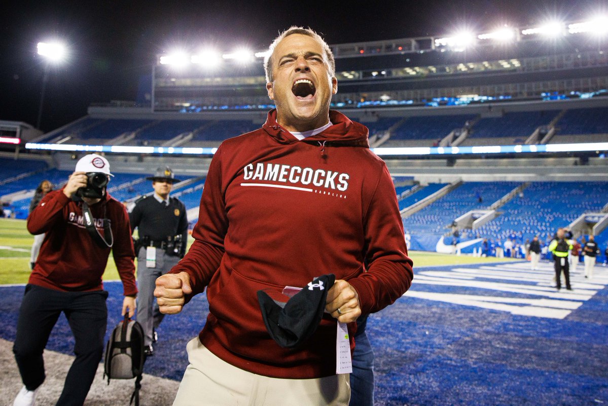 South Carolina's incredible recruiting run enough to cool Shane Beamer's seat? "If they can win this year, it's going to set up a foundation of success. "5 of the top 11 players, all-time commitments (for Carolina), are under Beamer." Full show: