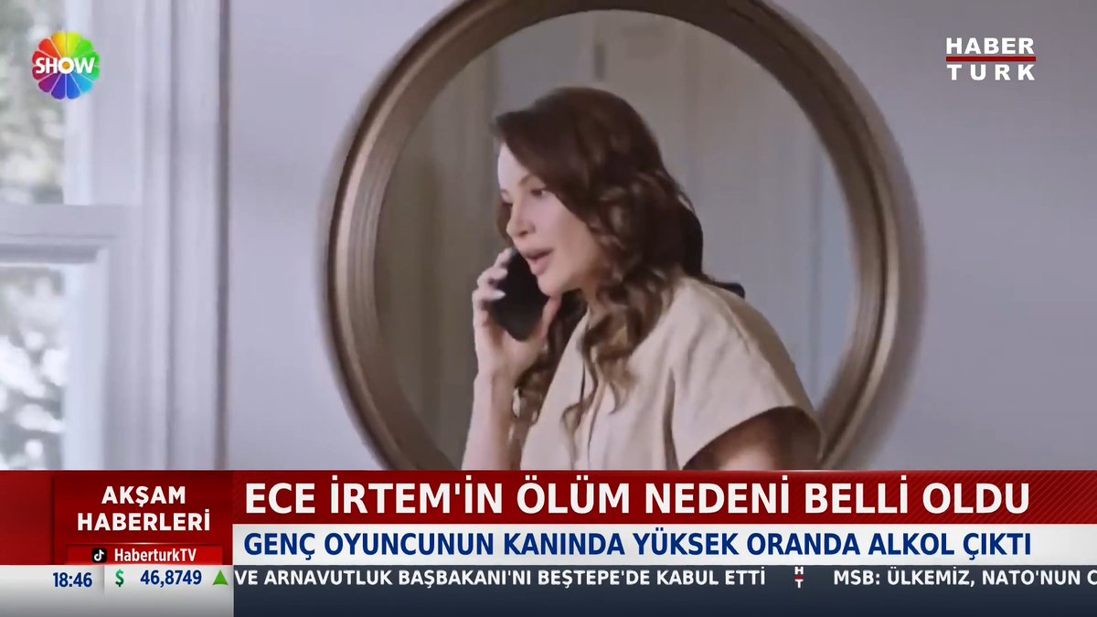 📌Ece İrtem'in ölüm nedeni belli oldu. Genç oyuncunun kanında yüksek oranda alkol çıktı.