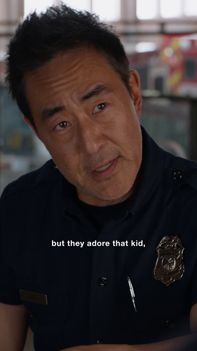 Theo's got a good heart like his old man ❤️ #911onABC