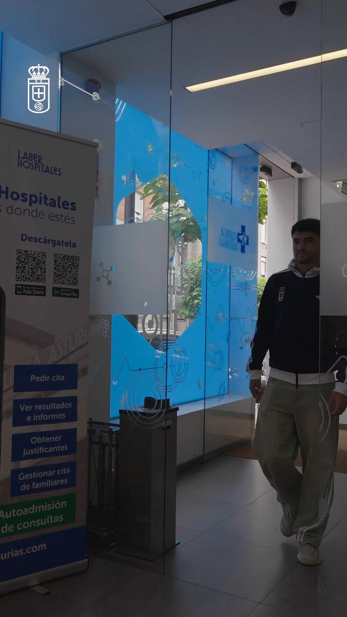 ๐ Primeras sensaciones ๐ Desde Hospital Clรญnica Asturias. #AldasoroEnElParaรญso #RealOviedo ๐ตโช๏ธ