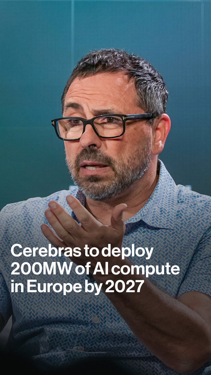 Cerebras plans to expand its European AI infrastructure to 200MW of total compute capacity by the end of 2027. CEO Andrew Feldman tells Tom Mackenzie how the company decides where to build its data centers