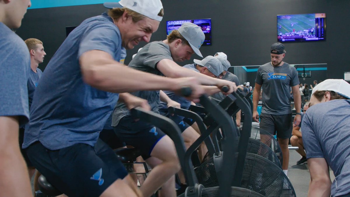 We mic'd up Justin Carbonneau for Blues prospect visits to St Louis CITY SC, 1st Phorm and St. Louis Cardinals... and got all the shenanigans we were expecting #stlblues | Maryville University