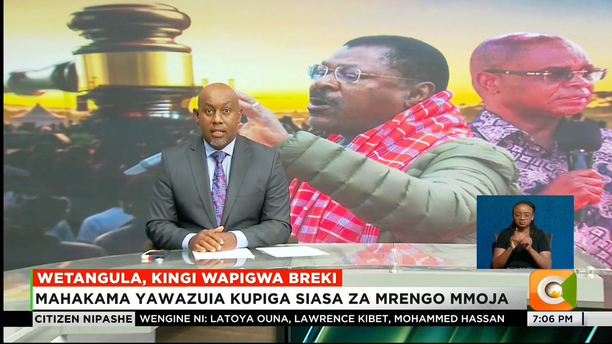 Wetangula, Kingi Wapigwa Breki: Mahakama yawazuia kupiga siasa za mrengo mmoja Amri inafuatia kuwasilishwa kwa ombi mahakamani Maspika hao wamendeleza kampeni za Kenya Kwanza Wadaiwa kuhujumu utendakazi wa kuwa maafisa huru #CitizenNipashe