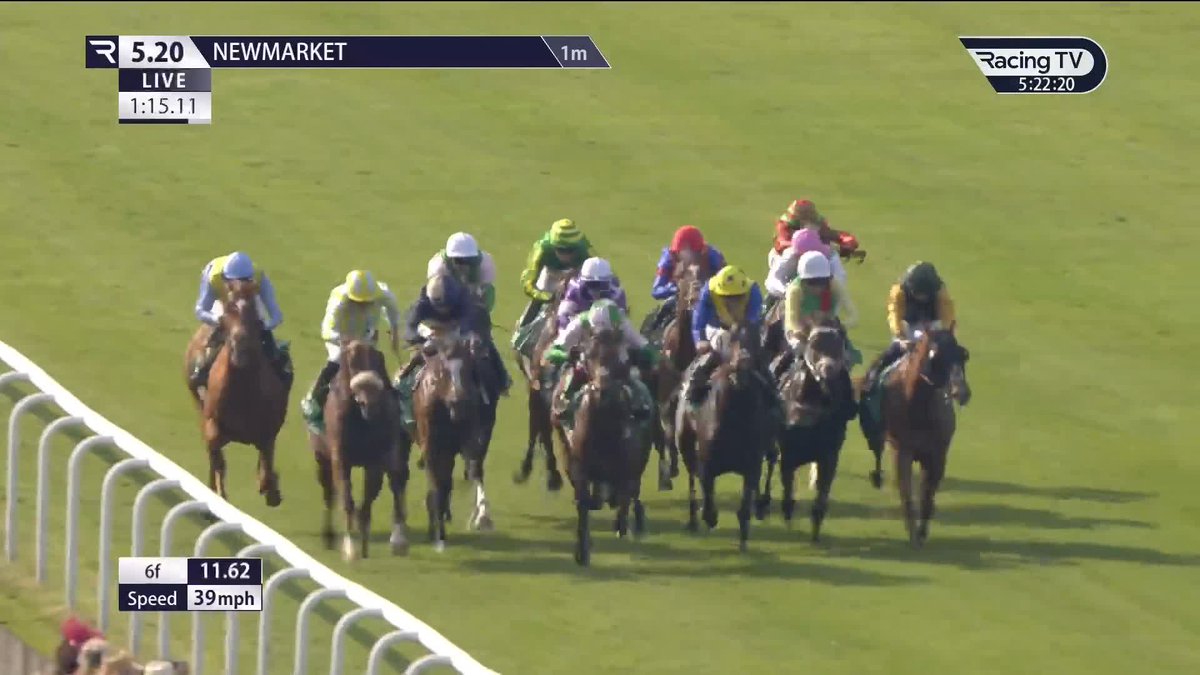 🤩👌 Asmen Warrior strikes in the Debenhams Handicap Newmarket Racecourses for James Owen Racing and Marco Ghiani 🥇