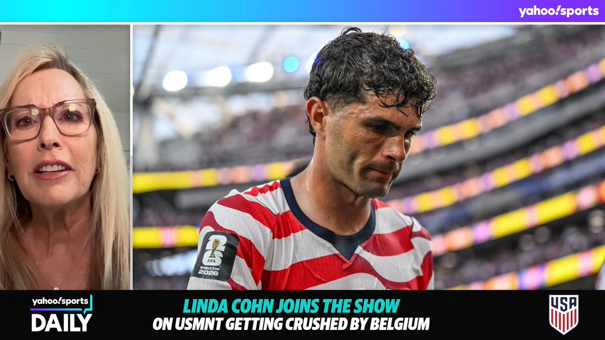 "I don't wanna hear about now you can rest." 😬 Linda Cohn wasn't satisfied with Christian Pulisic's postgame comments after the USMNT's loss to Belgium.