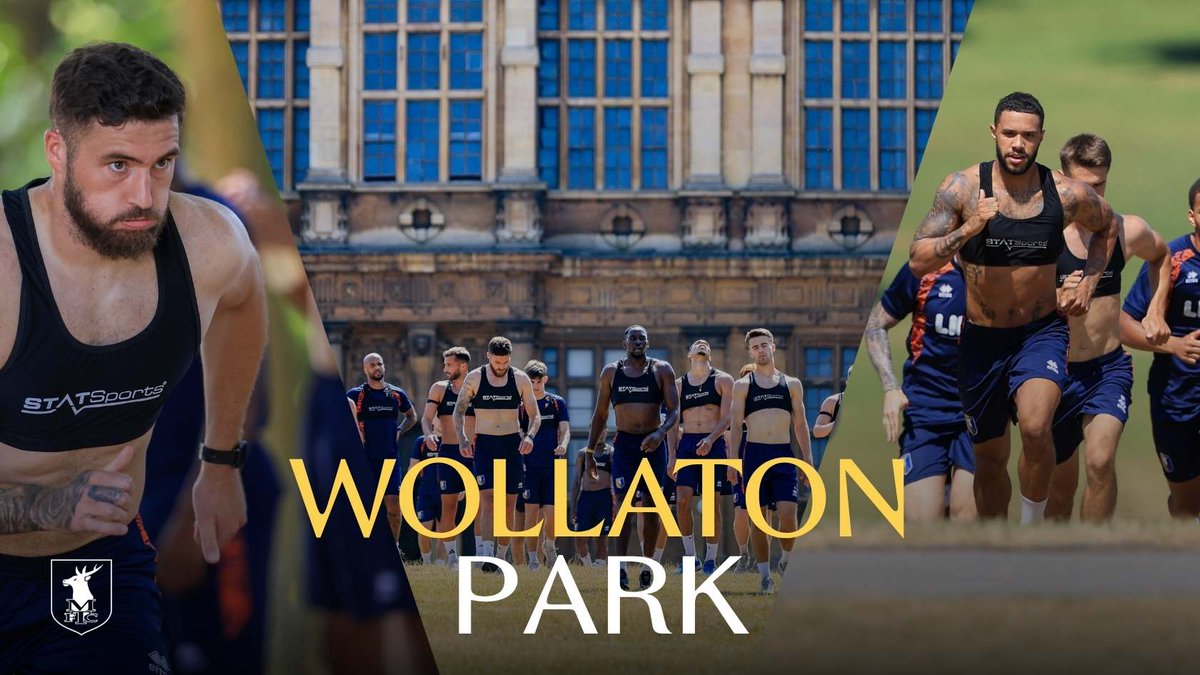 🏃♂️ Stags step up pre-season preparations with a series of runs in the heat at Wollaton Park 🦌 📲 Watch the extended version now at: #Stags 🟡🔵