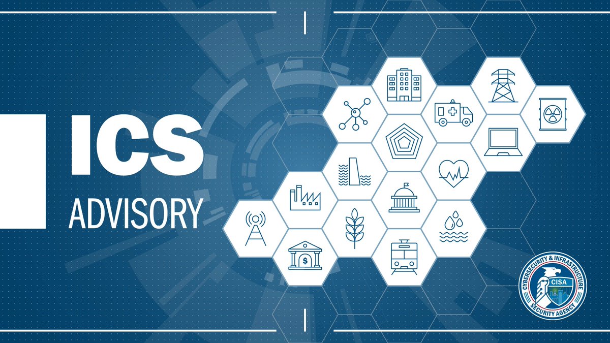 ⚠️ We issued 3 🆕 public #ICS Advisories. These advisories provide info about current security issues, vulnerabilities, &amp; exploits surrounding ICS. More at