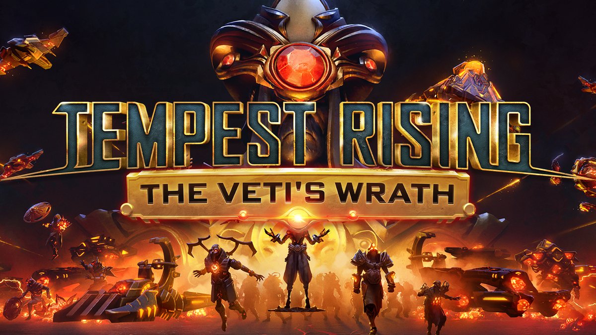Reclamation is coming. Announcing The Veti's Wrath, the long-awaited full-campaign expansion to Tempest Rising, deploying later this year!