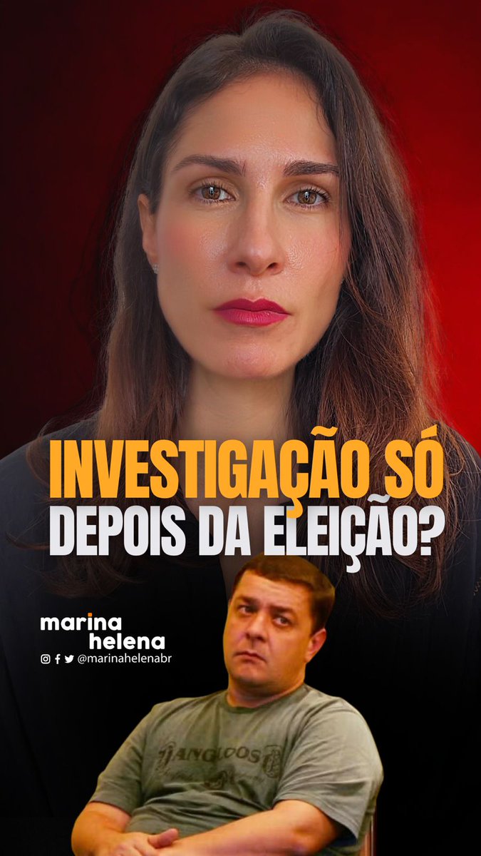 Você acha normal uma investigação ser adiada para depois da eleição?