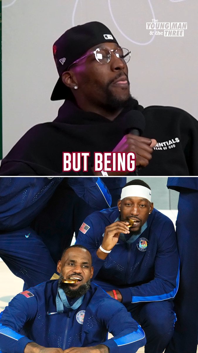 "Y'all are active Hall of Famers" -- Bam Adebayo speaks on playing in the Olympics with Team USA and realizing how good LeBron, Steph and KD truly were 👀 *From Dec 2025*
