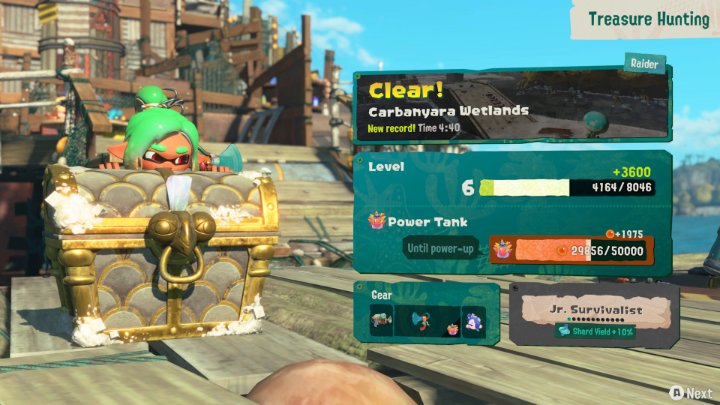 Exploring the uncharted Spirhalite Islands is fun, but the hoards of treasure are pretty nice too. Collect new weapons, upgrade gadgets, your Hideout Ship, and more as you face hordes of Salmonids in #SplatoonRaiders. The adventure begins July 23: