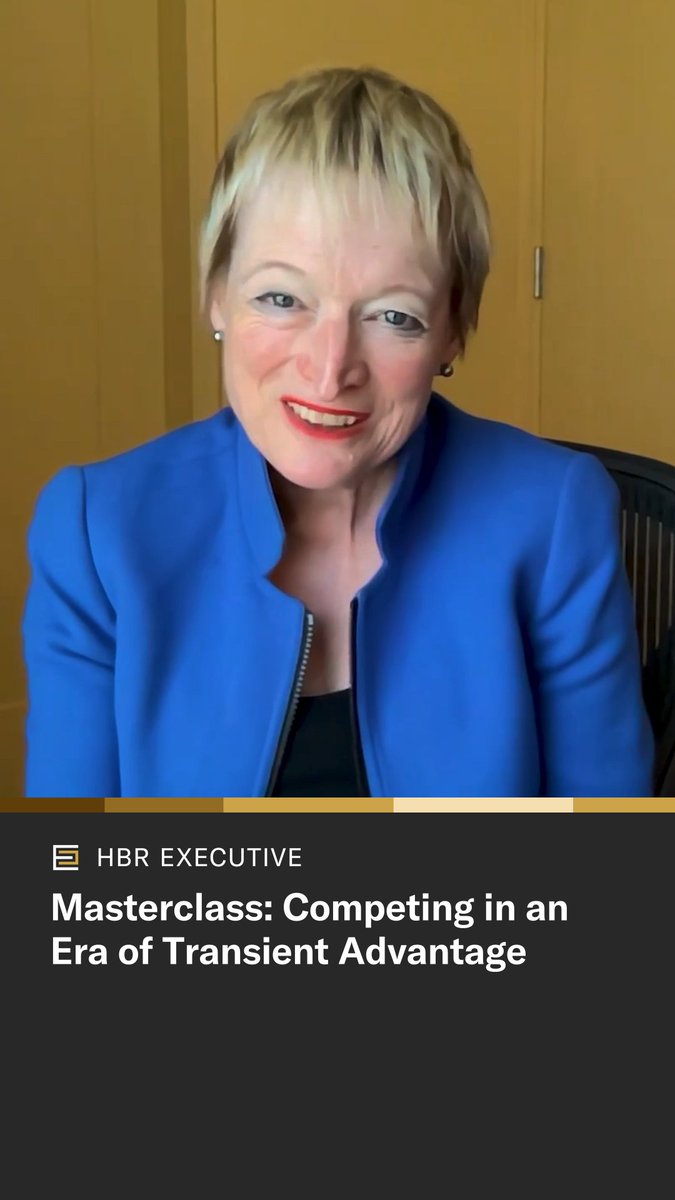 In our newest HBR Masterclass, Professor Rita McGrath explains why great strategy starts with identifying your organization's center—the core idea that guides every decision—and why saying no is often just as important as saying yes. Subscribe to HBR Executive: