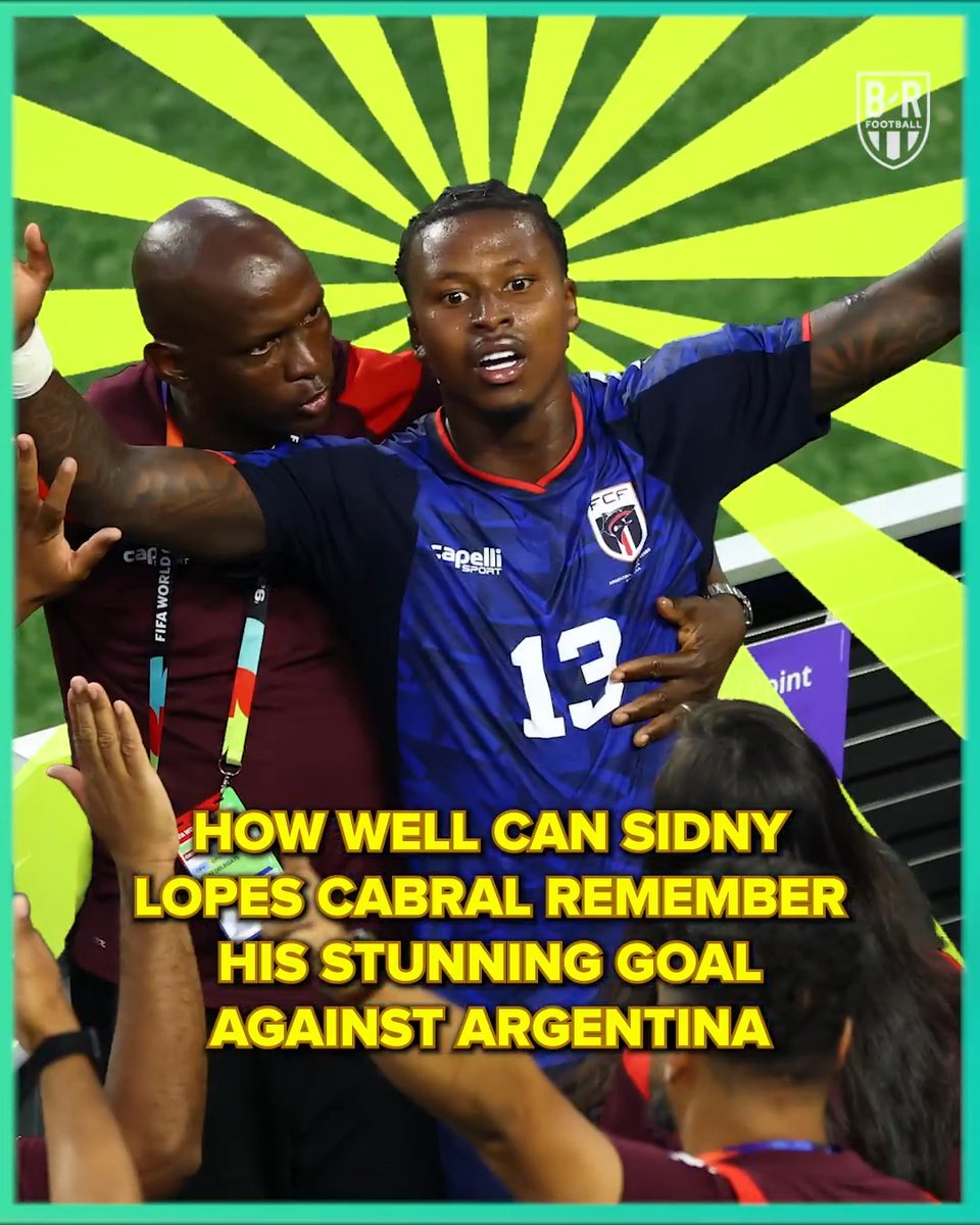 Can Sidny Lopes Cabral remember the details of his World Cup wondergoal against Argentina? ☄️