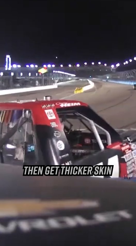 "I'm a fair game guy." Corey Heim on his racing code. Kevin Harvick | Will Buxton