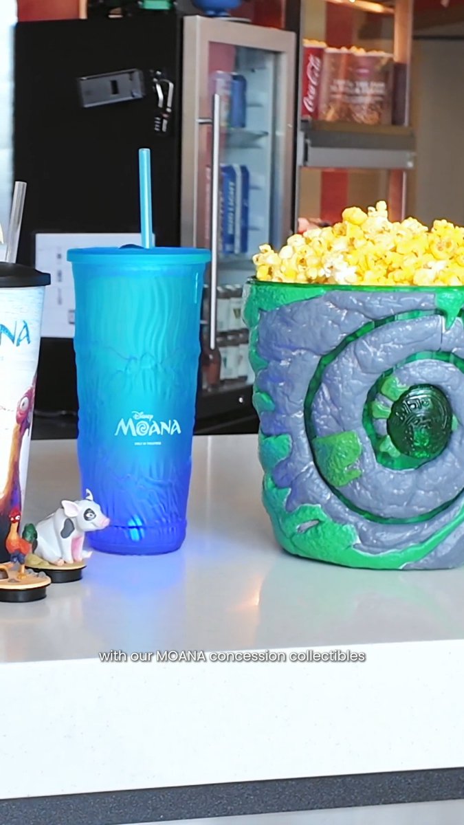 Adventure awaits this weekend, so stock up on boat snacks and more for the epic journey when you see Disney’s live-action reimagining of MOANA. Tickets here 🎟️: