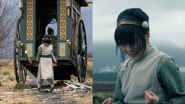 BTS to final of THE Toph scene in AVATAR: THE LAST AIRBENDER Season 2.