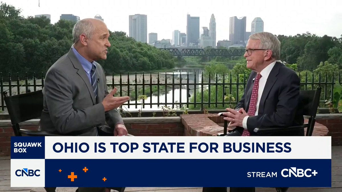 Ohio is America’s Top State for Business in 2026, its first No. 1 ranking. Scott Cohn &amp; Governor Mike DeWine detail why: