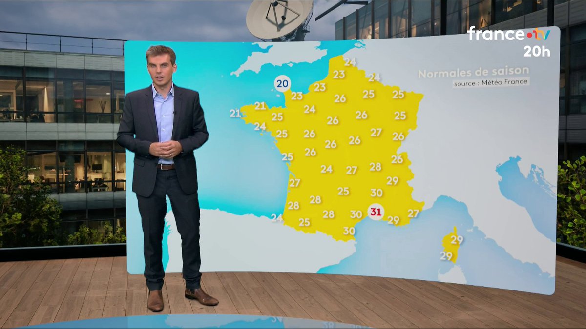 🔴 40 degrés en été, bientôt la norme. Si rien n’est fait, il y aura jusqu’à cinq fois plus de canicules d’ici 2050, alerte le Haut Conseil pour le climat, qui estime que la France n’est pas prête pour ce qui arrive. #JT20h