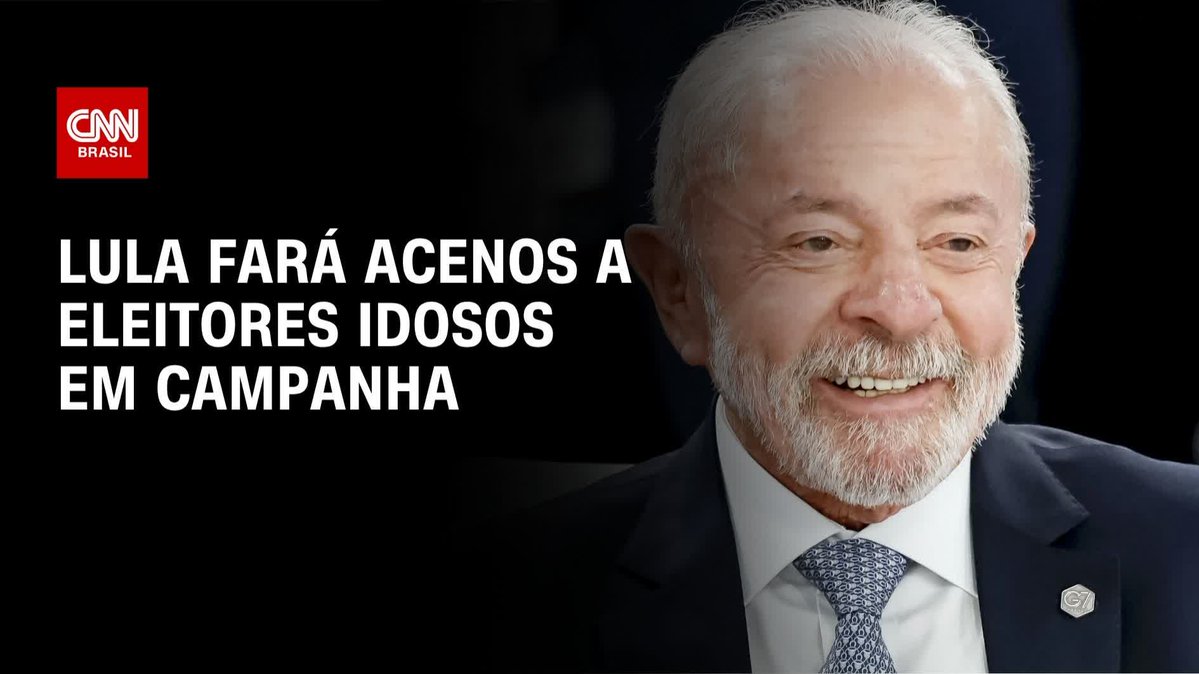 Lula fará acenos a eleitores idosos em campanha; assista #CNN360º