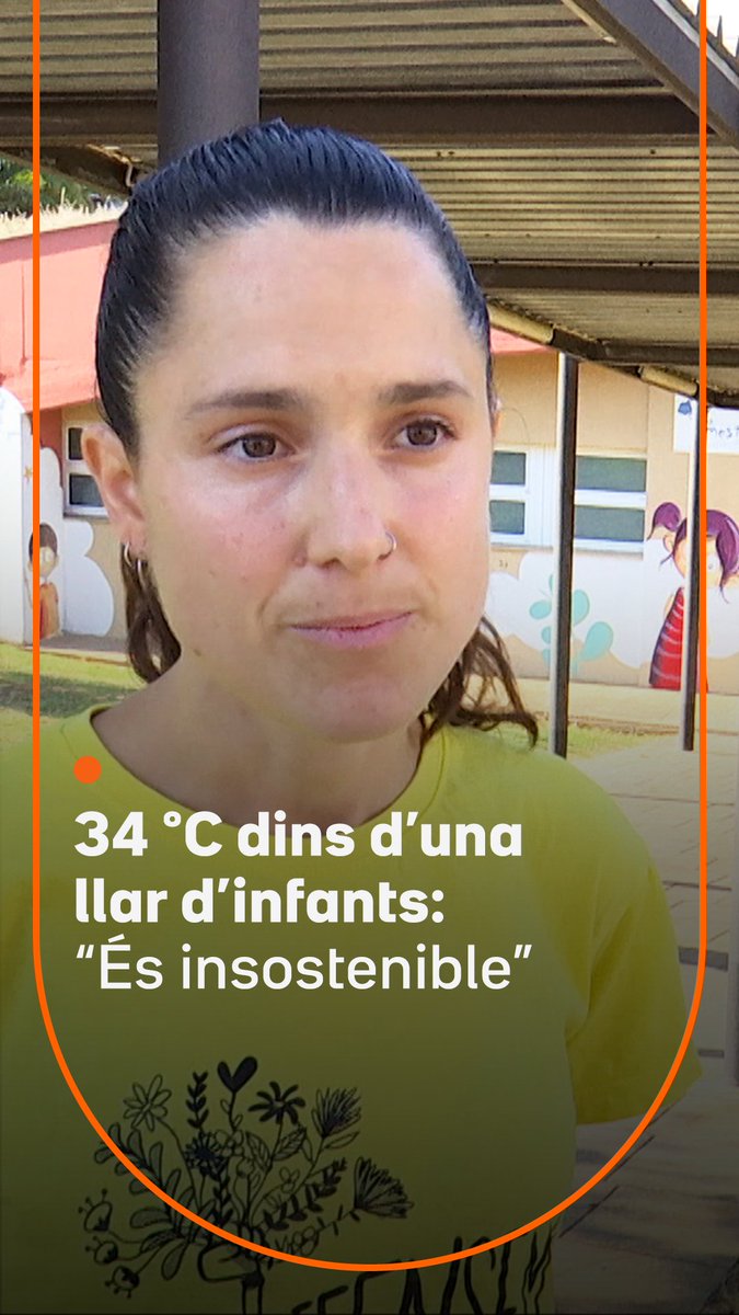 “És insostenible. Ens sentim abandonats.” L’escola bressol Mestral del Vendrell registra temperatures de fins a 34 ºC. Cada dia reubiquen 73 infants a refugis climàtics perquè la llar no està condicionada i reclamen un aire condicionat de forma urgent