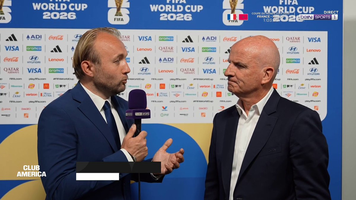 🏆🌎#ClubAmerica 🗣 Guy Stéphan : « Désiré Doué va jouer avec un profil particulier pour poser beaucoup de problèmes aux Marocains. » #beINFWC2026