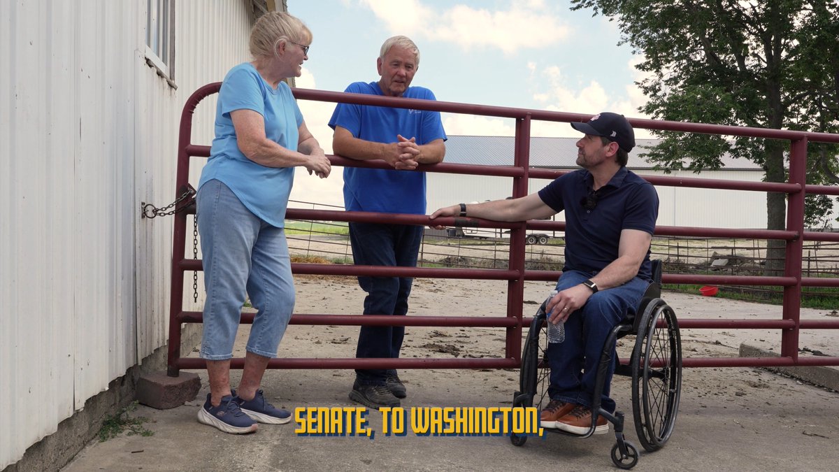 This week, I visited LaVon and Craig’s century farm and heard directly from them about how Washington has failed Iowa farmers. In the Senate, I’ll always fight for Iowa farmers and for the passage of a damn Farm Bill.
