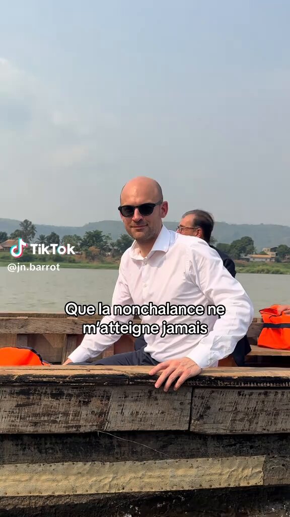 Oui, c'est un vrai Tiktok du compte officiel de notre ministre des affaires étrangères