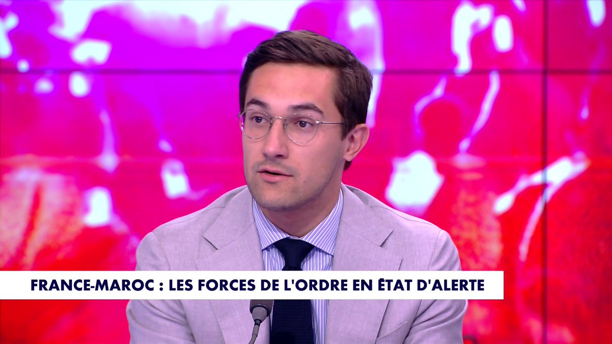 Alors que les forces de l'ordre sont en état d'alerte et les commerçants se barricadent avant le match France-Maroc, Jules Torres fustige : «Ce sont les racailles qui gouvernent la France», dans #100Politique Toute l'info est à retrouver sur