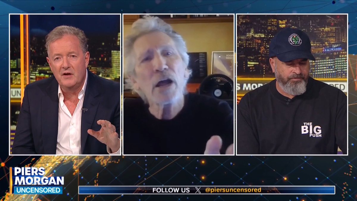 'Complete insanity and zero evidence!' Watch more of Piers Morgan challenging Roger Waters' conspiracy theories on what really happened on 9/11 👇 📺 Piers Morgan | Roger Waters ✊