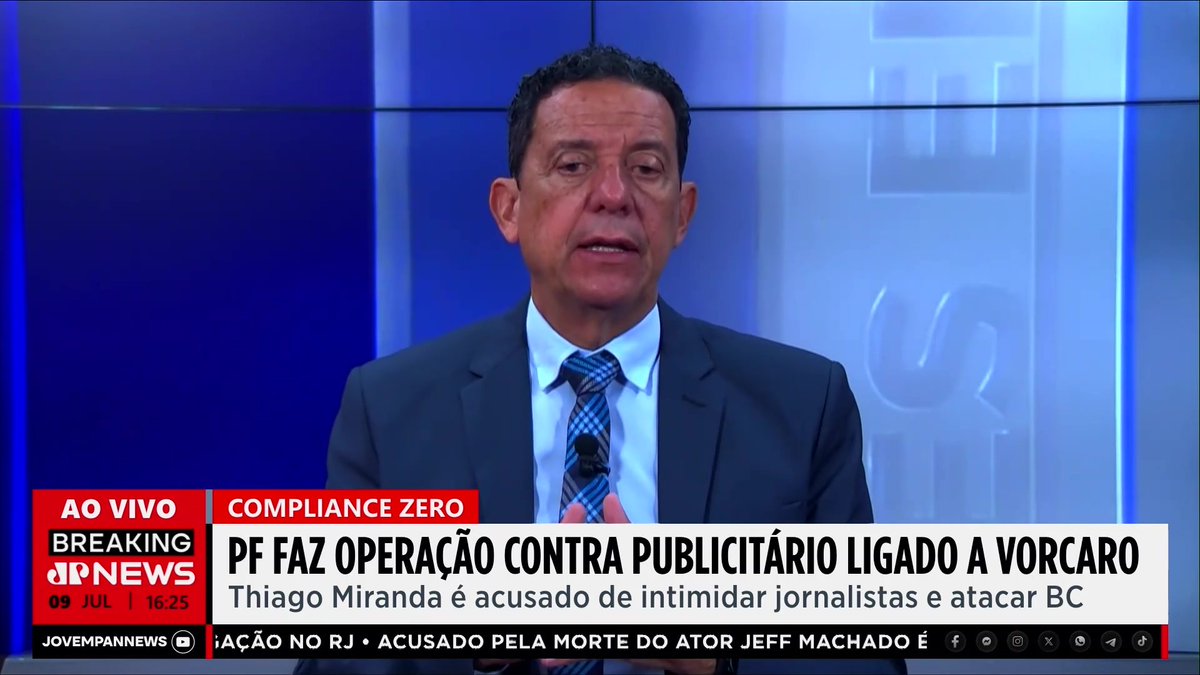 🚨URGENTE - PF faz operação contra publicitário Thiago Miranda, ligado à Vorcaro