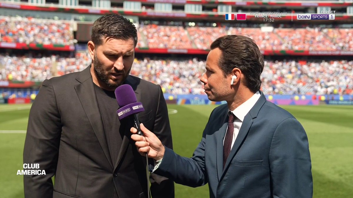 🏆🌎#ClubAmerica 🗣 André-Pierre Gignac : « Kylian Mbappé a fait un match d'homme contre le Paraguay. Il m'a impressionné. » #beINFWC2026